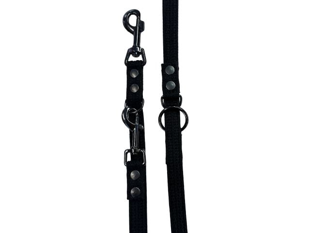 Fenriz dressurline, 2,2m/20mm, sort, sort