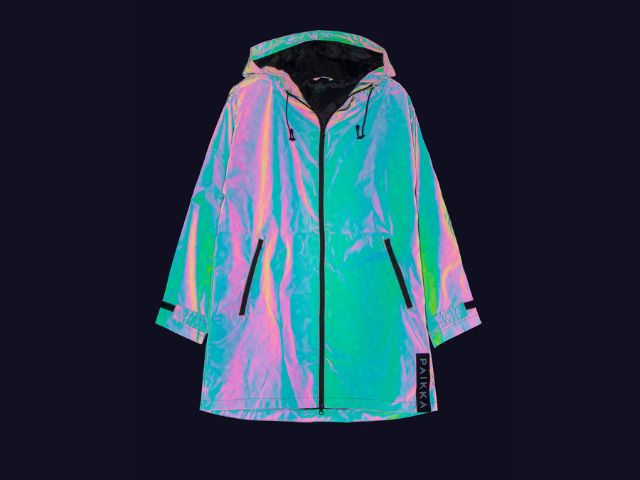 Paikka Human Visibility regnfrakke, Grøn Leo, dame